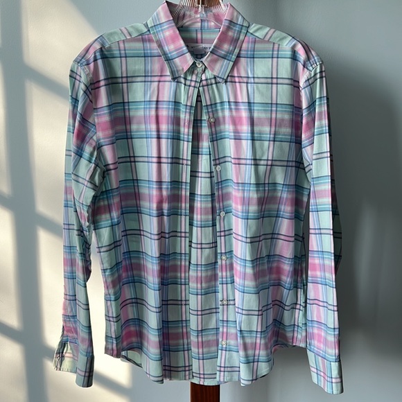 Southern Tide Plaid Shirt Size Small - Picture 2 of 6